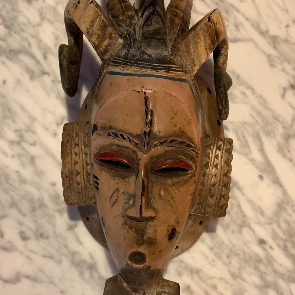 Authentic Tribal African Punu Mask Gorgeous
